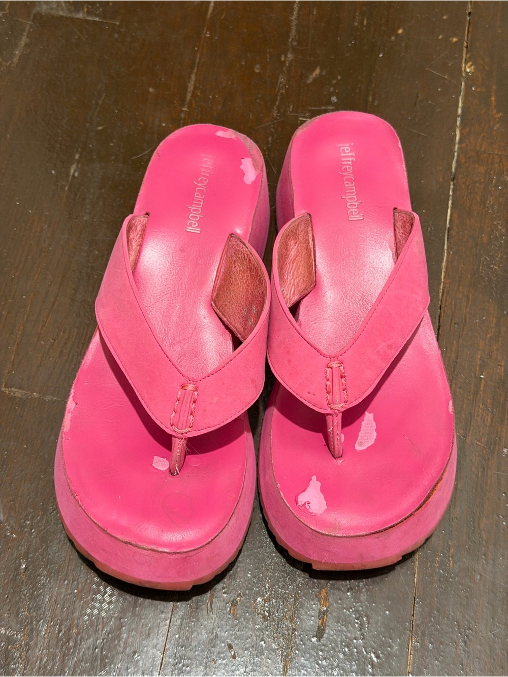 Jeffrey Campbell Pink Platform Sandals